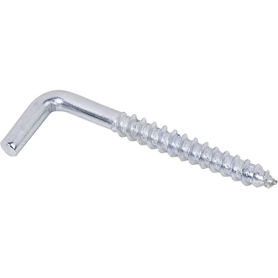 Крюк прямой с резьбой по дереву 5*50*30*15 (уп/100шт) РП - фото 3