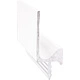 Ручка-профиль алюм. врезная L-образная, 3.5м, белый матовый AKS - фото 1