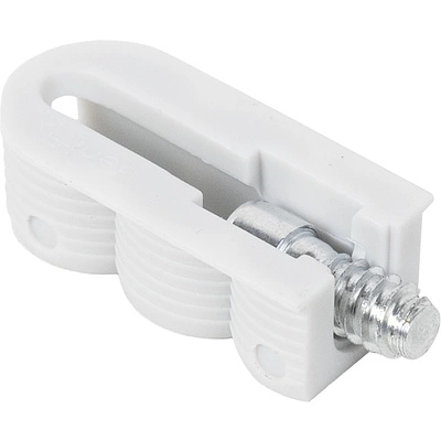 Стяжка Genifix Neo с евровинтом 6,0*8, белая (уп/ 100 шт) AKS - фото 1