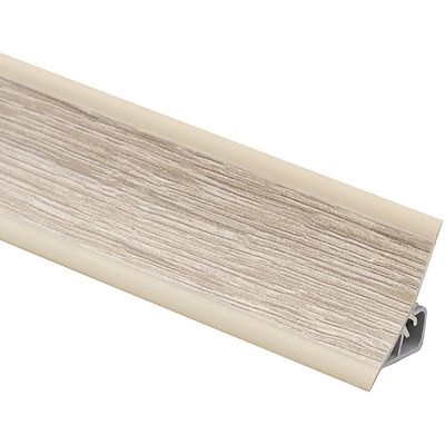 Плинтус ПВХ к столешнику LР дуб бардолино (137) EL-MECH-PLAST (1шт=3м.п.) - фото 1