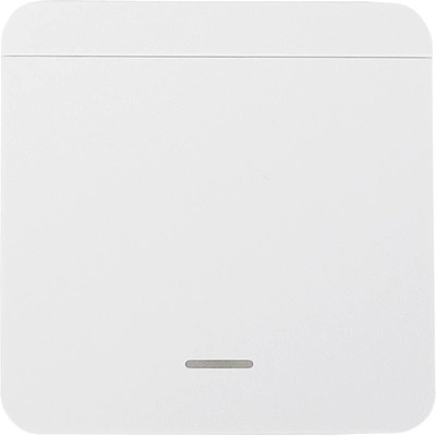 Выключатель беспроводной, с реле, 1 клавиша, белый, AKS - фото 1