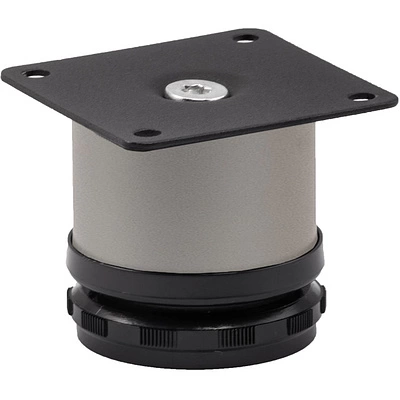 Опора меб. мет. d50 h50 с регул. сатин AKS - фото 1