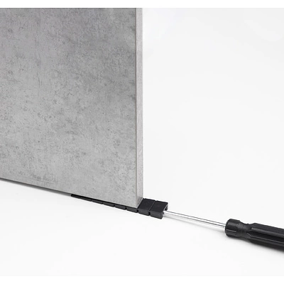 Клин мебельный 100х20х7мм подкладной обламываемый коричневый пластик для выравнивания мебели PL - фото 4