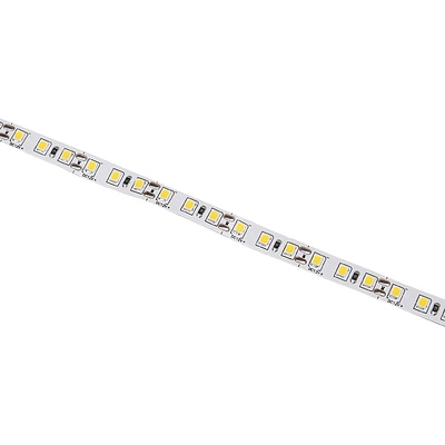 Лента светодиодная - 9,6W/m, 12V, 8мм, 2835, 120 д/м, IP20, теплый белый (3000K) - 5м, AKS - фото 3