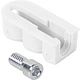Стяжка Genifix Neo с винтом М6,0*8, белая (уп/ 100 шт) AKS - фото 3