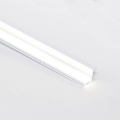 Профиль алюминиевый накладной/торцевой CAPELLA-3016A, с экраном, цвет алюминий, 2м (для 16 ДСП), AKS - фото 4