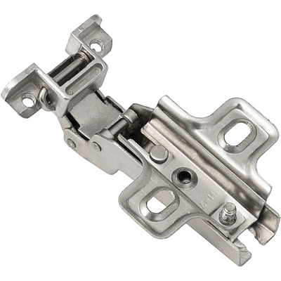 Петля д/алюм.рамки Z-1 полунакладная с пружиной h2 slide-on AKS (саморезы) - фото 4