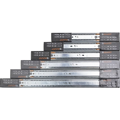 Направляющая шариковая L-300 h=45 AKS SMART SOFT CLOSE + PUSH TO OPEN - фото 3