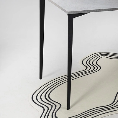 Опора меб. HELLY h720, черный муар (1 упак. = 4 шт.) AKS - фото 5