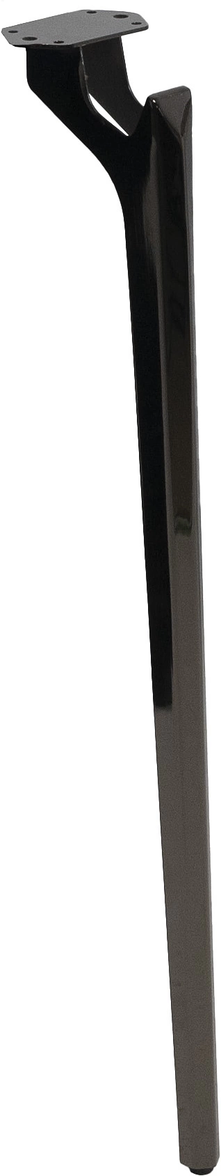 Опора меб. BOND h720, черный хром (1 упак. = 4 шт.) AKS - фото 1