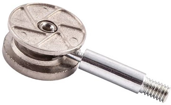 Эксцентриковая стяжка усиленная 35мм +шток 55мм (белая заглушка в комплекте) (уп/100компл) AKS - фото 1