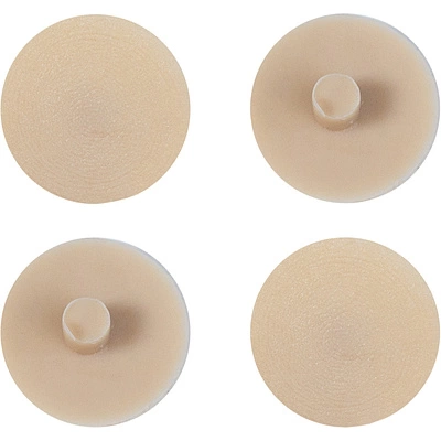 Заглушка пластик к эксцентрику беж/клен (12) PL (упак.-1тыс.шт.) - фото 3