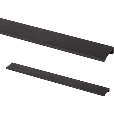 Ручка меб. накладная алюм. INSIDE 3500 черный, AKS - фото 1