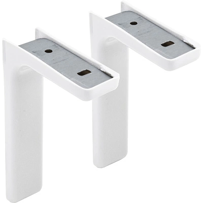 Полкодержатель регоменсоль 18см белый (1 компл. = 2 шт.) AKS - фото 3