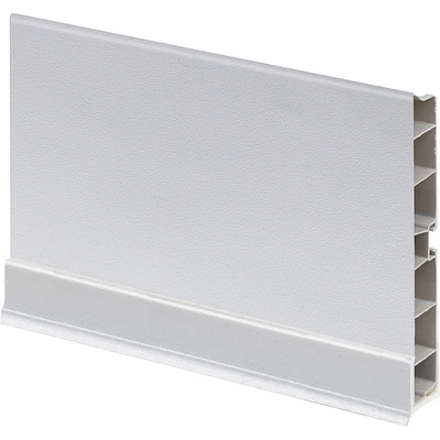 Кант к цоколю мебельному ПВХ алюминий РФ 1 шт.=4 м.п. - фото 4