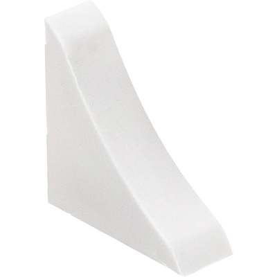 Заглушка ПВХ к плинтусу LP NZA светло-серый (56) EL-MECH-PLAST - фото 1