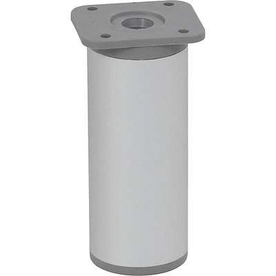 Опора меб. алюм. DAP-77 h100 с регул. алюминий AKS - фото 1