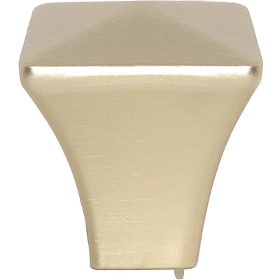 Ручка меб. кнопка мет. MARGARITA брашированное золото, AKS - фото 3