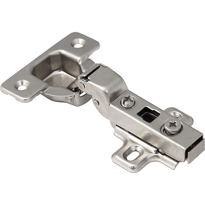 Петля полунакладная с пружиной обратного действия 45мм h0 clip-on AKS - фото 1