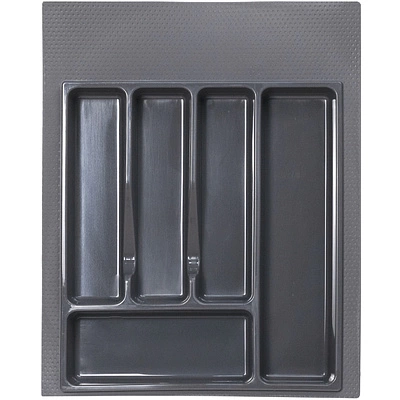 Лоток для столовых приборов 450 TR-01 (390*495*45), графит GRIDLI - фото 1