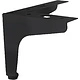 Опора меб. мет. h100 угловая черный GRIDLI - фото 4