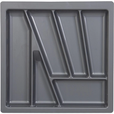 Лоток для столовых приборов 500 VERSO (430*430), металлик РП - фото 3