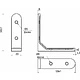 Полкодержатель мет. MONO 50*50*1.2, белый AKS - фото 2