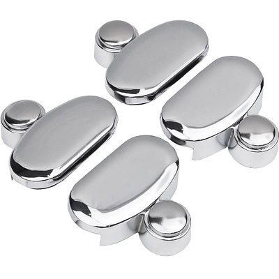 Крепление зеркала мет. АJ62 хром (1 компл. = 4 шт.) AKS - фото 1