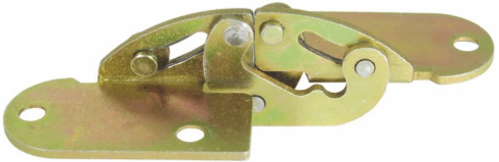 Петля д/столешниц ломберная 180° врезная AKS желтый цинк ДСП 16-19мм - фото 1