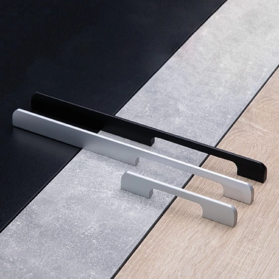 Ручка меб. скоба алюм. ORION 128/148 черный матовый, AKS - фото 7