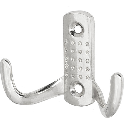 Крючок меб. двухрожковый мет. WP12 старое золото GRIDLI - фото 1