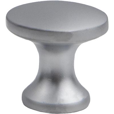 Ручка меб. кнопка мет. ONLY мат хром, AKS - фото 3