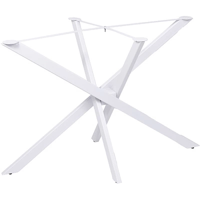 Подстолье WARG h716 под прямоугольную столешницу, белый муар AKS - фото 1