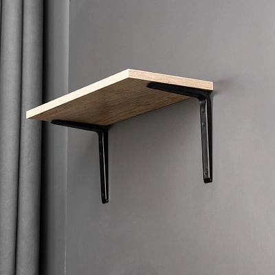 Полкодержатель мет. CRAFT 125*150*1.2, черный AKS - фото 3