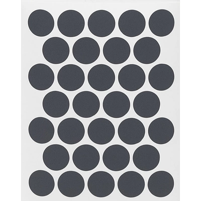 Заглушка самоприлипающая к эксцентрику антрацит (PC 2548) (1л=32шт) Pacific - фото 3