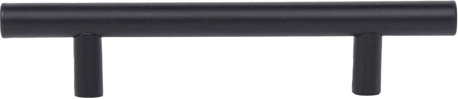 Ручка меб. релинговая 320/370 сталь черный матовый AKS - фото 3