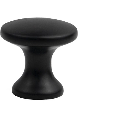 Ручка меб. кнопка мет. ONLY черный матовый, AKS - фото 3