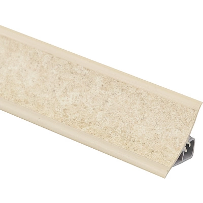 Плинтус ПВХ к столешнику LР песок желтый (112) EL-MECH-PLAST (1шт=3м.п.) - фото 1