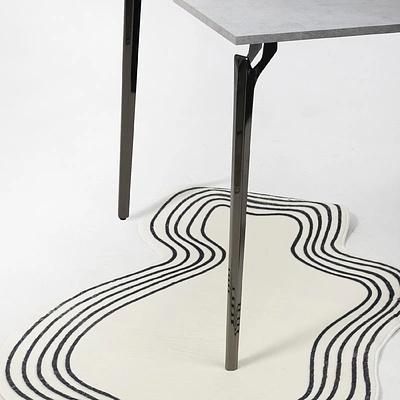 Опора меб. BOND h720, черный хром (1 упак. = 4 шт.) AKS - фото 5