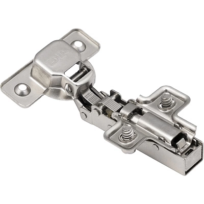 Петля накладная с доводчиком 45мм h0 clip-on AKS (еврошурупы) - фото 3