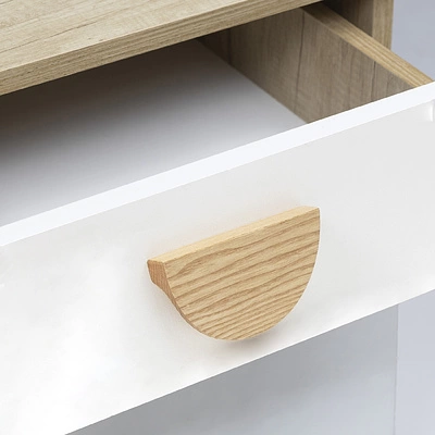 Ручка меб. скоба деревянная BONSAI 96 ясень, AKS - фото 5