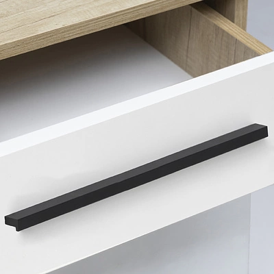 Ручка меб. скоба алюм. PIANO 320/342 черный матовый, AKS тип 2 - фото 4