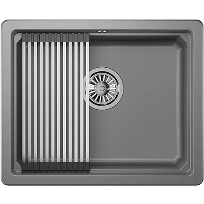 Мойка кварц, прямоугольная, KS-5501U, 550*450мм, алюминиум, под столешницу, Granula - фото 1