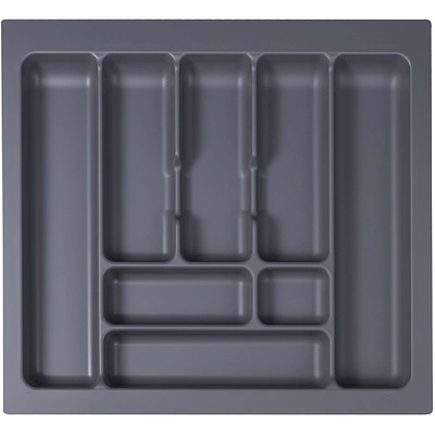 Лоток для столовых приборов 600 COMFORT (535*490), графит РП (толщина 2мм) - фото 1