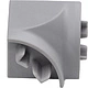 Уголок ПВХ внутрен. к плинтусу АР494 металлик (203) THERMOPLAST - фото 2