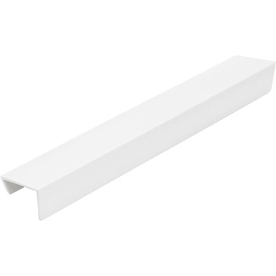 Заглушка к цоколю мебельному ПВХ h=100 белый глянец THERMOPLAST (1105) - фото 1