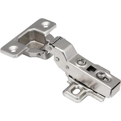 Петля полунакладная с доводчиком 48мм h2 clip-on AKS - фото 1