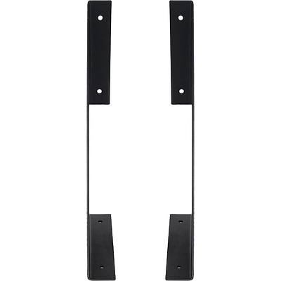 Полкодержатель мет. PLATE 200*200*2.3 черный (1 упак. = 2 шт.) AKS - фото 4