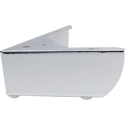 Опора меб. угловая В-150, хром AKS - фото 4