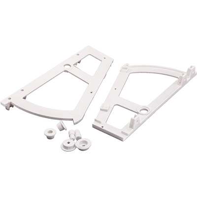 Крепление в шкаф для обуви однорядное, белый РП - фото 1